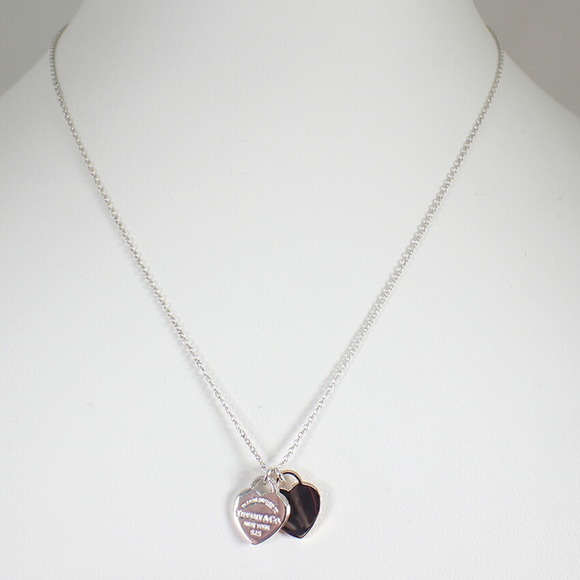 TIFFANY Silver Heart Necklace - Picture 3 of 10
